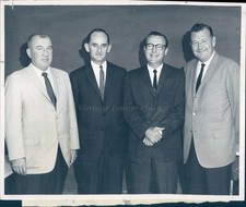 1966 Photo John Reilly President Emerson William Cox Vice Business Men Suit