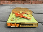 Dinky 715 Beechcraft C55 Baron In Original Box - Near Mint Vintage Model Lot 2