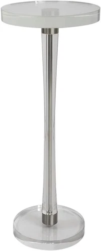 Pria 22" Tall Drink Table - Stylish & Compact Accent Piece - Picture 2 of 4