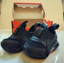 Nike Flex Runner Toddler 2C Black Slip-On Running Shoes w/ Box Excellent Conditi