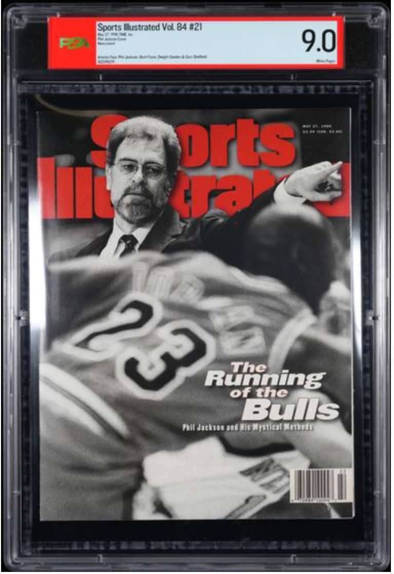 1996 Sport Illustrated Newsstand Michael Jordan / Phil Jacks
