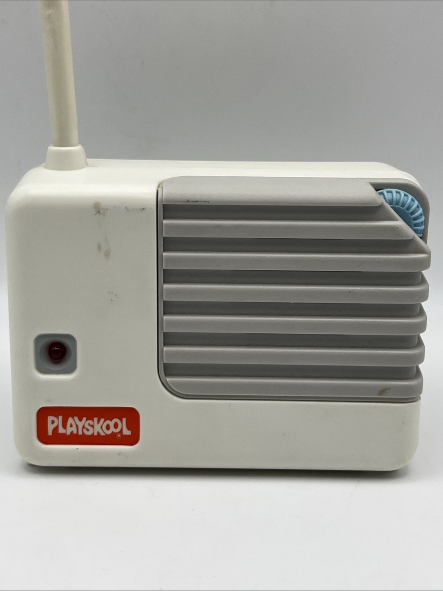 Vintage 1987 Playskool Portable Baby Monitor 5590 Receiver as Seen