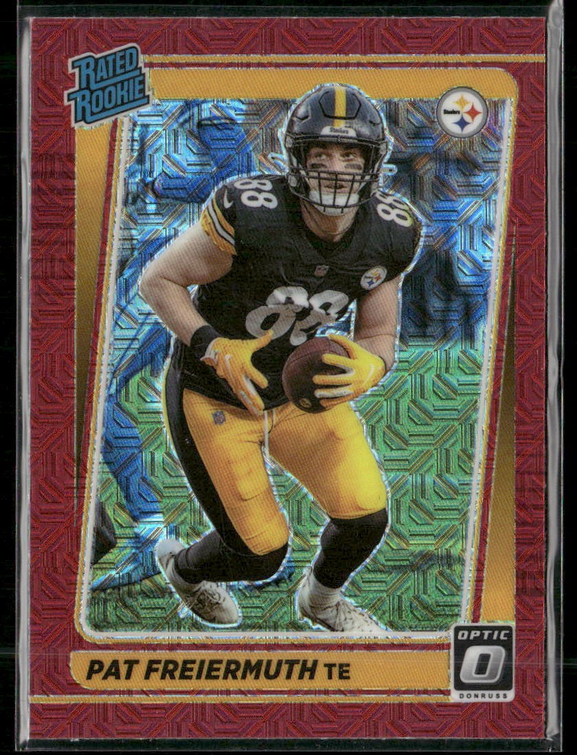 2021 Donruss Optic #232 Pat Freiermuth Red Mojo