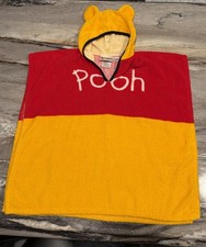 Vintage Winnie the Pooh Hooded Bath Towel Beach Bear Towel Pool Towel