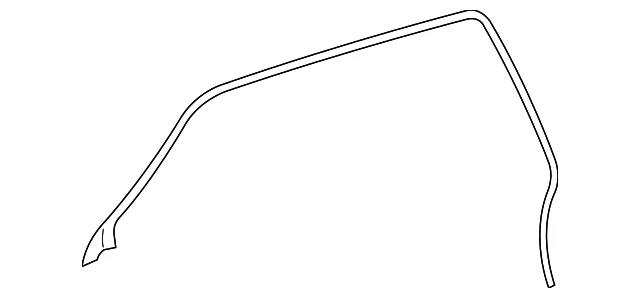 Подлинный Ford Weatherstrip 4W1Z-5451822-AA QTY 1 - Изображение 2 из 4