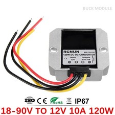 DC DC Buck Converter 24V-90V to 12V 5A 10A Voltage Regulator Transformer Car