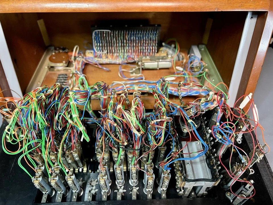 Western Electric Telegraph Terminal CF-6 (Portador) Signal Corps Foto 3 de 4