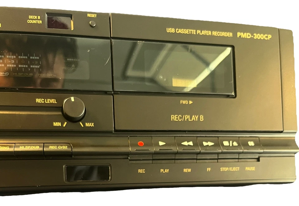 Marantz PMD-300CP Doble Cassette Deck con USB - Negro🔥 Foto 2 de 4