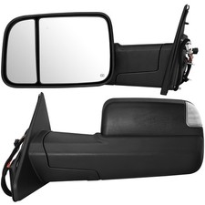 Pair Tow Mirrors For 2019-2022 Dodge Ram 1500 Power Heated Led Signal Sensor