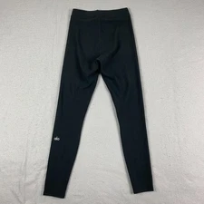 Alo Yoga Womens Blissful Legging XXS 2XS Ribbed High Waist 7/8 Black