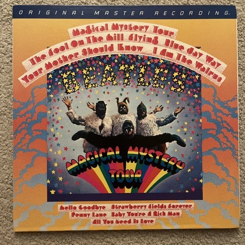 THE BEATLES - Magical Mystery Tour NM Vinyl LP - 1981 Mobile Fidelity MFSL 1-047