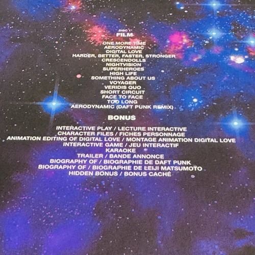 Daft Punk & Leiji Matsumo’s Interstella 5555 DVD+CD 2003 Rare Limited Edition - Picture 12 of 23