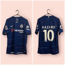 Chelsea Football Shirt - 2018 / 2019 - Home - Medium - #10 Eden Hazard