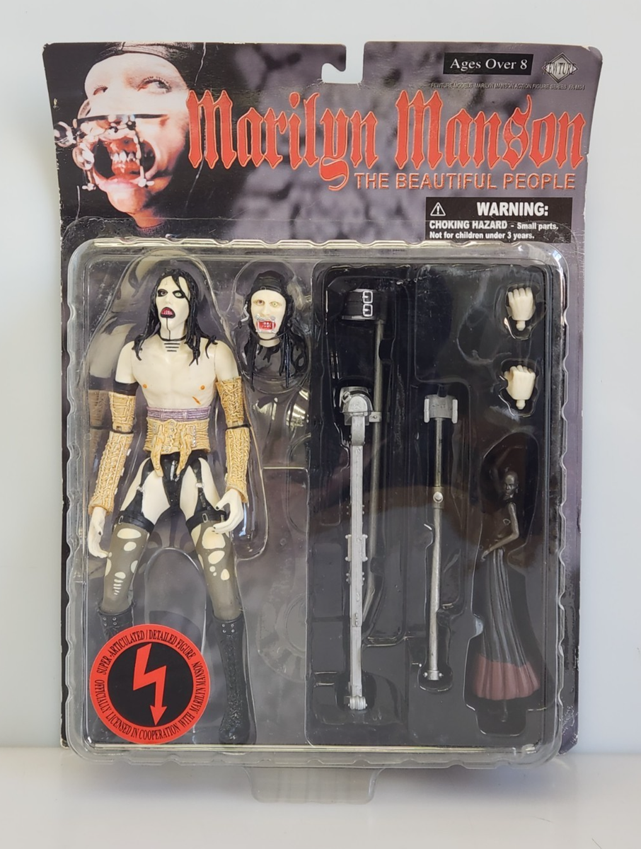 Marilyn Manson Fewture Models Action Figure Beautiful People Art