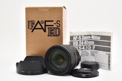 MINT w/Box】Nikon AF-S Nikkor 24-85mm F/3.5-4.5G ED VR Zoom Lens