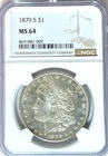 1879 S $1 Morgan Silver One Dollar MS64 San Francisco