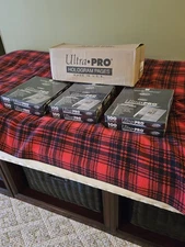 Ultra Pro 9 Pocket Pages Partial Case 6 Sealed Boxes(600 Pages)