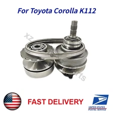 For Toyota Corolla K112 Car Automatic Transmission CVT Pulley Set W/ Chain/Belt