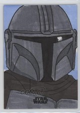 Marketplace image: 2024 Topps Chrome Star Wars 1/1 Ryan Johnston Auto Sketch 1m1a