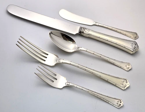 (2) - 5 Piece SETS - Wallce CARMEL Sterling Silver Flatware - NO MONO