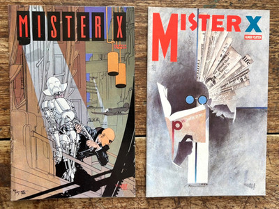 MISTER X #13 & #14 - Dean Motter/Seth/Vortex Comics 1988 -  F/VF