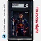 2020 TOPPS CHROME FORMULA 1 #6 MAX VERSTAPPEN SGC 10