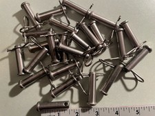 24 3/8 x 1-1/2 Stainless Clevis Pins with hitch pins