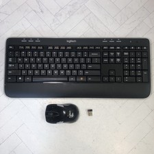 Logitech K520 Wireless Keyboard  M525 Mouse, USB Receiver