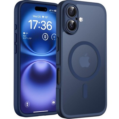 TOCOL Magnetic for iPhone 16 Case Upgraded [Full Camera Protection]