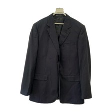 GIORGIO ARMANI Le Collezioni Blazer Navy Pinstripe 2-Button Jacket US 44 R 228