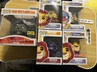 Funko Pop! Vinyl The Lion King Scar, Simba, Rafiki, Mufasa Flocked & Exclusives