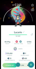 Background Lucario Pokemon Go
