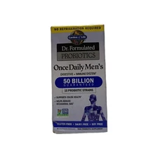 Garden of Life Vitamin Code 50 & Wiser Men 30 Veg Caps Exp 04/2026