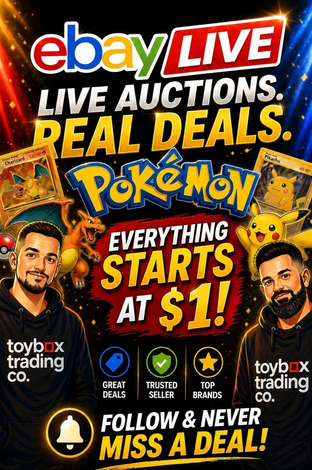 🔥 FIRE FRIDAYS 🔥 $1 STARTS🔥 PENNY DROPS 🔥 POKEMON RIP & SHIP 🇨🇦