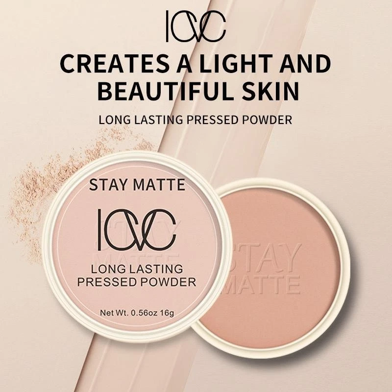 ICVC Stay Matte Long Lasting Pressed Powder – Shine Control Face Powder - Image 4 of 4