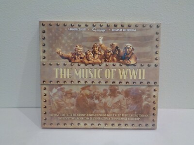 4 cd's the music of wwii (779836348524)