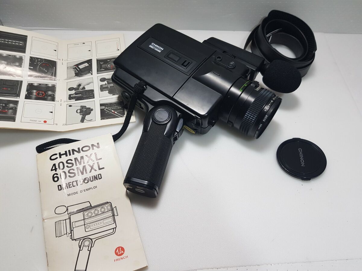 Chinon Super 8 Movie Camera 60 SMR XL Direct Sound Pacific w Chinon Super 8 Movie Camera 60 SMR XL Direct Sound Pacific w