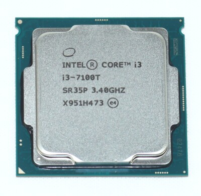 Intel SR35P Core i3-7100T Dual Core 3.4GHz 3M L3 Socket 1151 Kaby Lake-S CPU