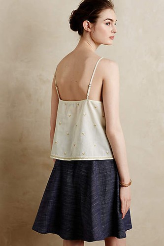 12 New Anthropologie Leifsdottir "Beaded Elephant Tank" Blouse Top $168 - Picture 3 of 5