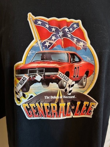 Dukes Of Hazzard T Shirt Dixie Air Horn Southern Flag Rebel Yall