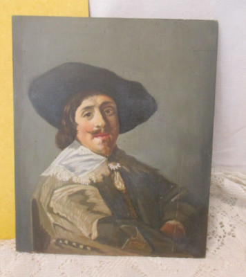 um 1895 EXEL, Karl  Maler Zeichenlehrer : Frans Hals Bildnis eines jungen Mannes