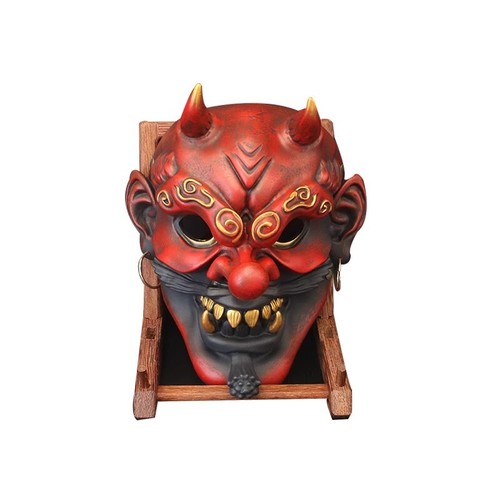 New Retro Halloween Long-nosed Goblin Mask Lake Resin Decoration Props Cosplay - Picture 9 of 16
