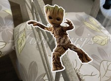 Guardians of the Galaxy - Baby Dancing I Am Groot Sticker Decal comics anime