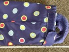 Lands End Kids Winter Ski Jacket Coat Side XL (16), Purple Polka Dots, Preowned — photo 10