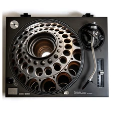 DJ Turntable Slipmat for Vinyl Records Fits any 12" Player Illusion Slip Mat