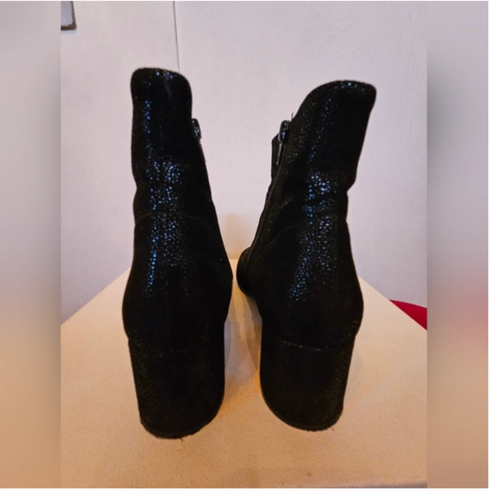 Botines Perfect Amalfi by Rangoni de cuero negro brillante 9 Foto 2 de 4