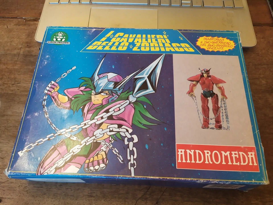 ANDROMEDA SHUN GIOCHI PREZIOSI CAVALIERI DELLO ZODIACO SAINT SEIYA VINTAGE LEGGI - Immagine 2 di 4