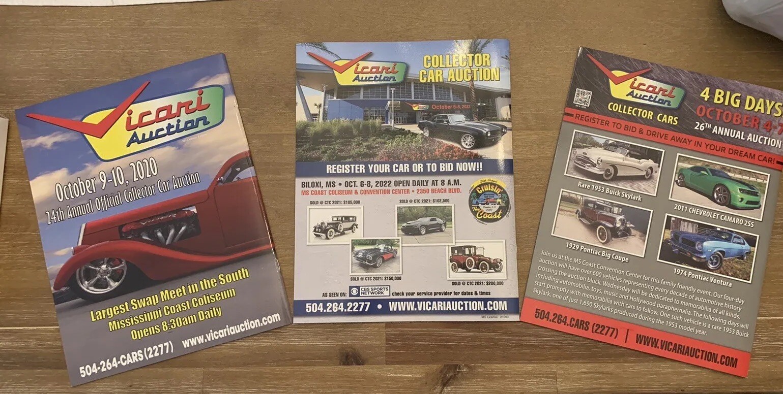 (3) Cruisin the Coast classic car show Mississippi programs 2020 2022 2023 eBay