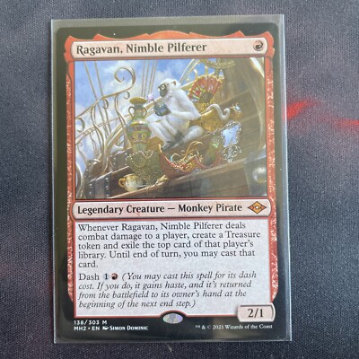 MTG Ragavan, Nimble Pilferer Modern Horizons 2 138/303 Regular Mythic