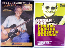C-A-G-E-D Guitar System Made Easy + Finger-Picking & Open Tunings - Tuition DVDs